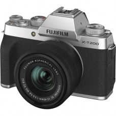 Цифрова камера FUJIFILM X-T200 silver XC15-45mm EE